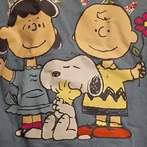 Peanuts | Shirts & Tops | Peanuts Longsleeve Love Graphic Tee Blue With ...